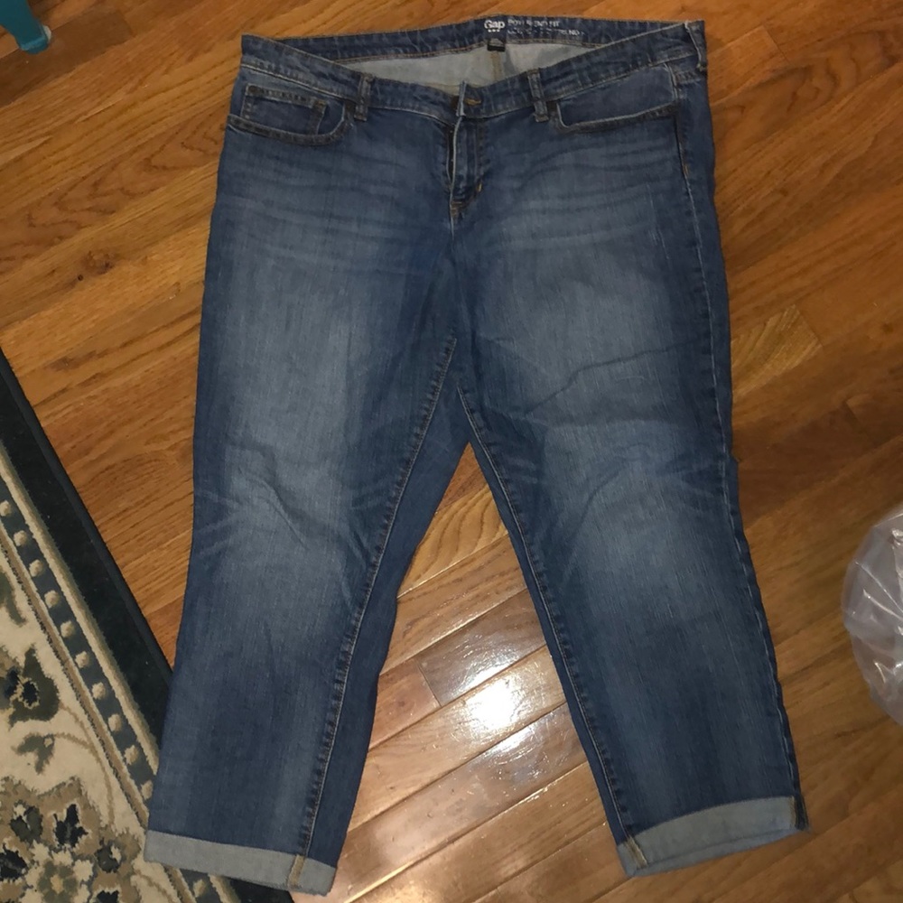 EUC Gap Boyfriend Crop